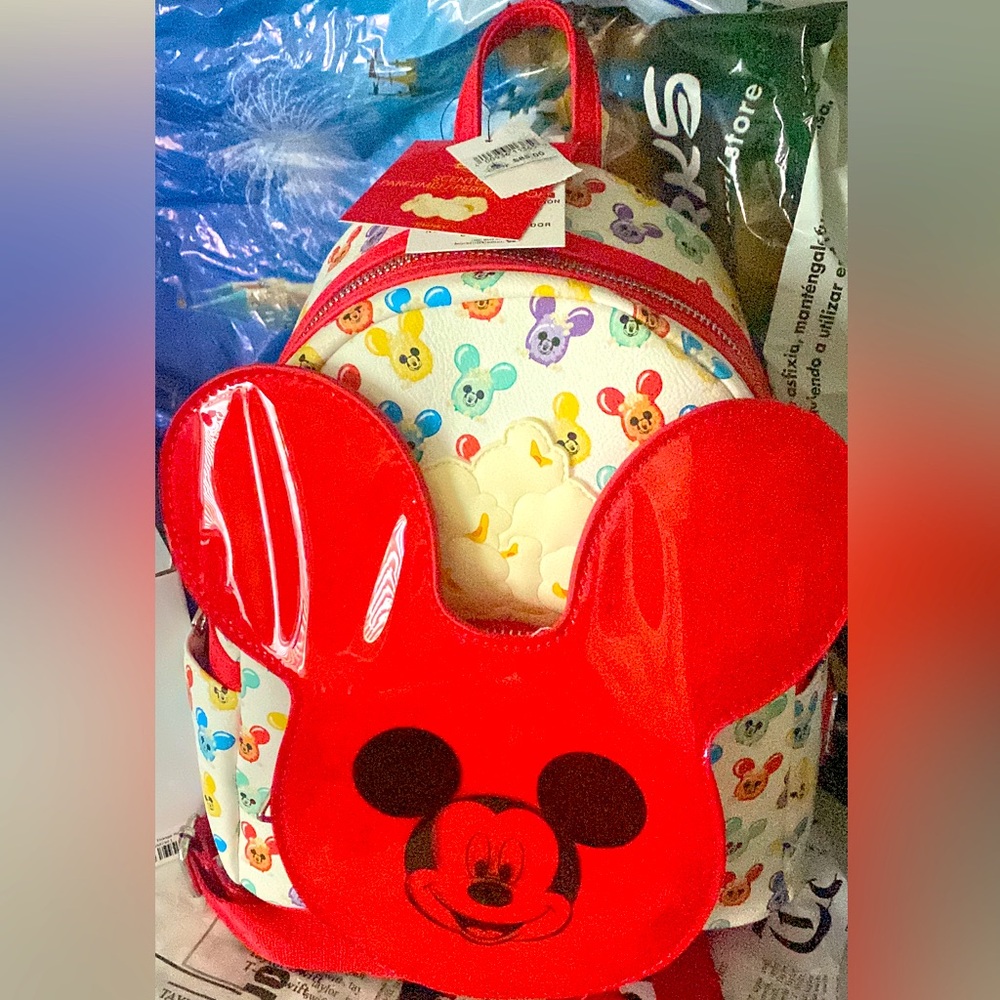 Loungefly Disney popcorn bucket backpack *NWT